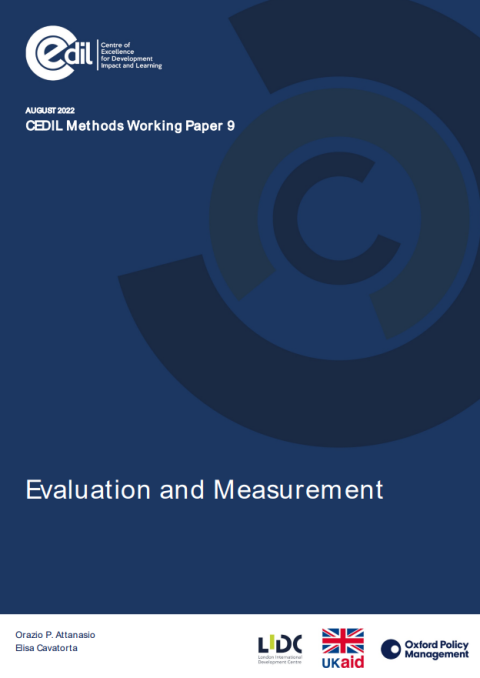 Evaluation and Measurement