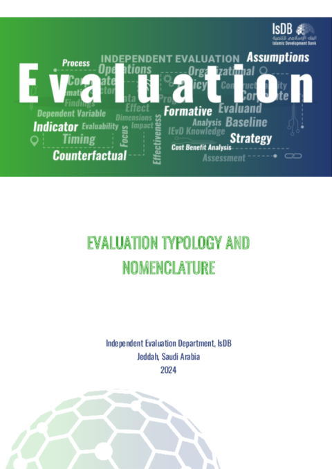 Independent Evaluation Typology and Nomenclature