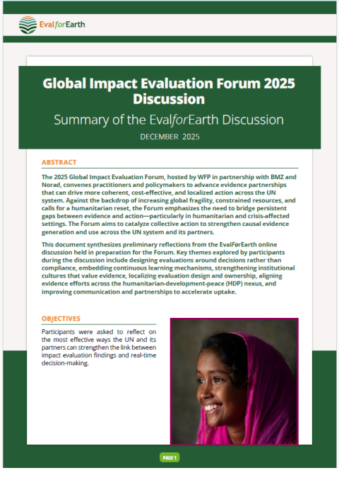 Global Impact Evaluation Forum 2025