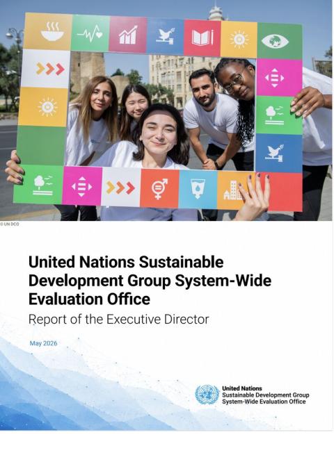 United Nations Sustainable Development Group System-Wide Evaluation- 2026 Annual Report | Strengthening use, accountability and transparency