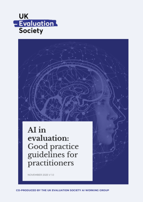 AI in evaluation: Good practice guidelines for practitioners NOVEMBER 2025 V 1.