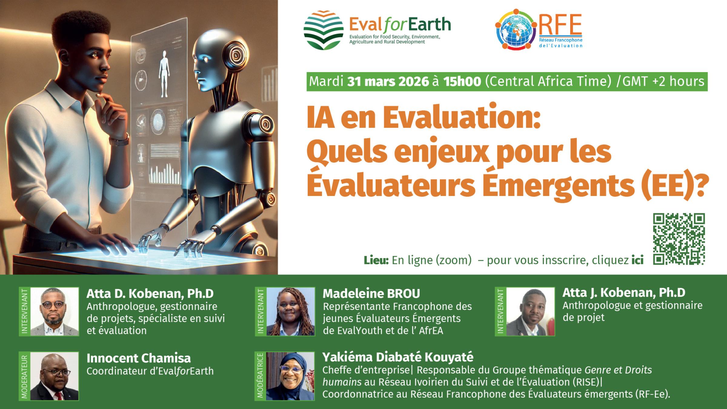 Webinaire: IA en Evaluation 